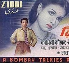 Ziddi (1948) Poster